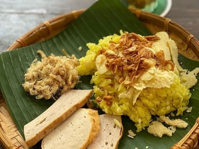 Xôi xéo đậu xanh