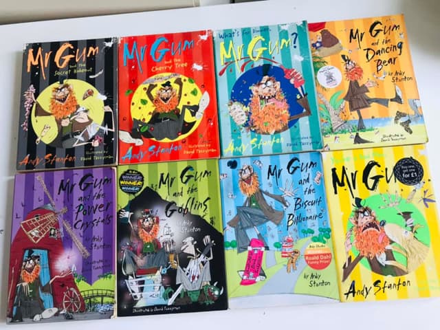 Set 8c Series Mr Gum – Andy Stanton..