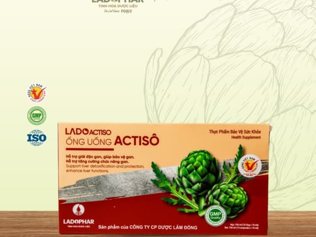 LADO ACTISO ỐNG UỐNG ACTISO
