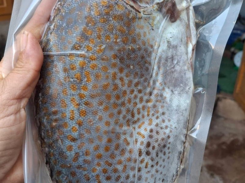 Cá Dìa làm sạch
