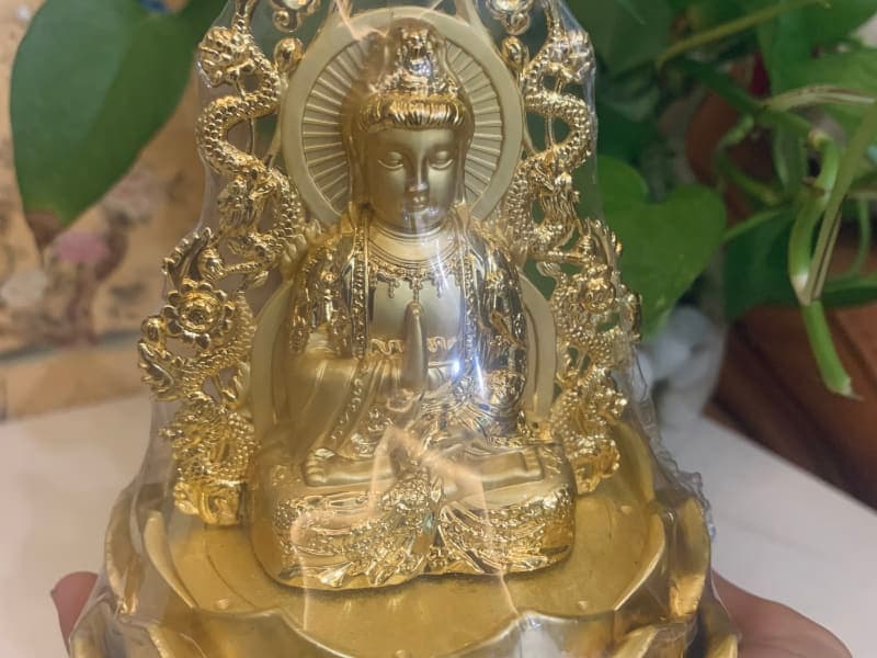 Tượng Phật Quan Âm xe hơi - Mẫu 02