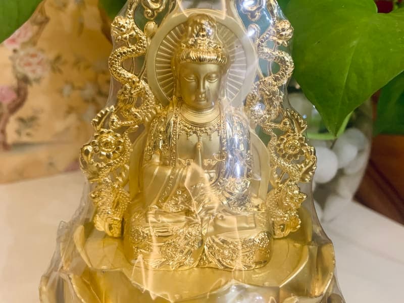 Tượng Phật Quan Âm xe hơi - Mẫu 02