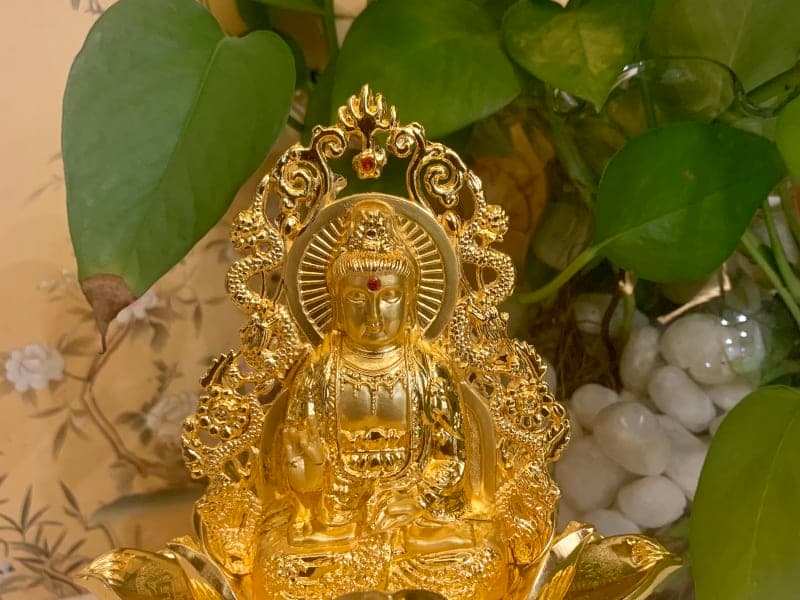 Tượng phật Quan Âm xe hơi - Mẫu 01