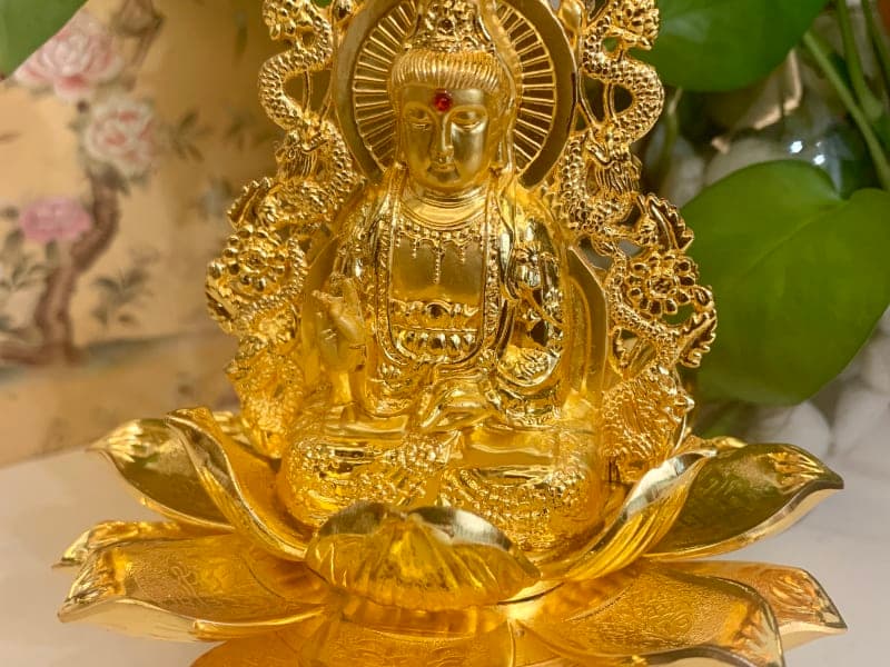 Tượng phật Quan Âm xe hơi - Mẫu 01
