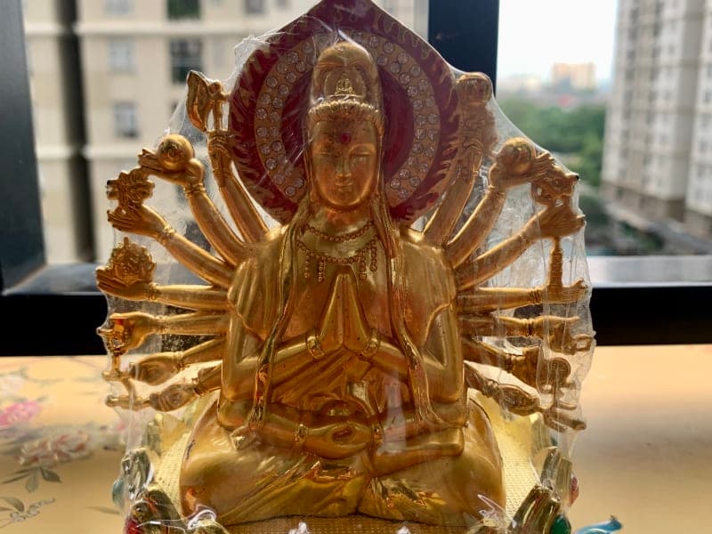 Tượng Phật Quan Âm nghìn mắt nghìn tay - Mẫu 07